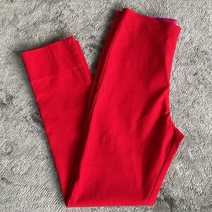 Gretchen Scott Designs Red Straight Leg Pants